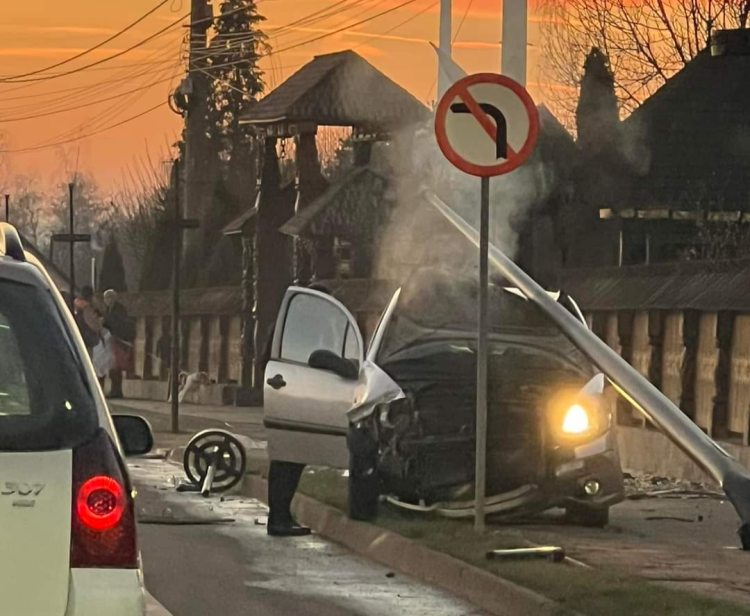 Accident în Baia Sprie
