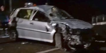 Accident în Buciumi. DN 1C blocat!