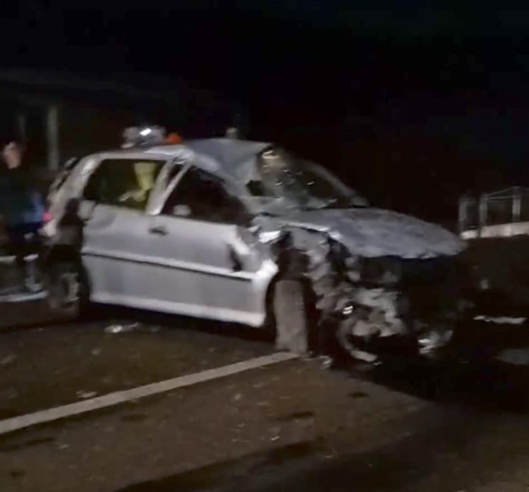 Accident în Buciumi. DN 1C blocat!