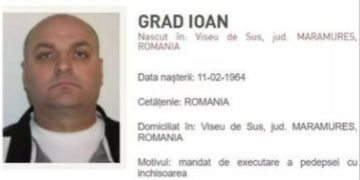 Unul dintre cei mai periculoși prădători sexuali din România a fost prins și adus în țară. Ioan Grad este din Maramureș