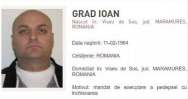 Unul dintre cei mai periculoși prădători sexuali din România a fost prins și adus în țară. Ioan Grad este din Maramureș