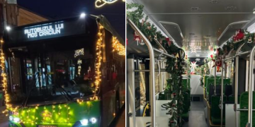 Programul autobuzului lui Moş Crăciun la în Sighetu Marmaţiei