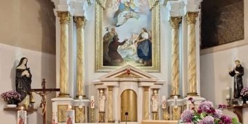 Hram la Biserica romano-catolică Sf. Anton (Sf. Nicolae), din Baia Mare. Slujba va fi transmisă de Maria Tv şi Radio Maria