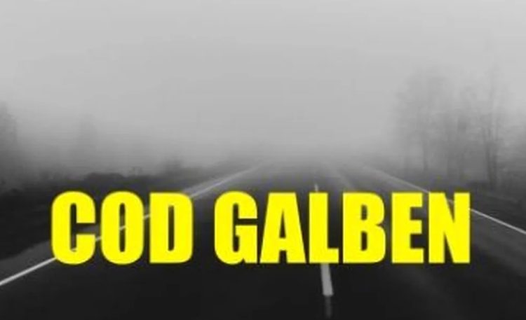 COD GALBEN. Ceaţă în următoarele ore în mai multe zone din Maramureş