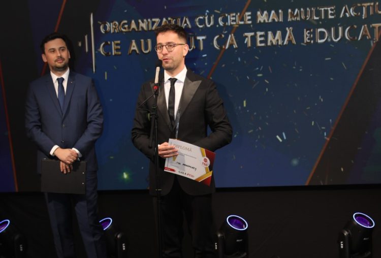 Denis Covaci a câștigat un premiu important la Gala Tineretului Social Democrat din România
