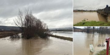 MAXIMĂ VIGILENŢĂ hidrologică pe sectoare ale cursurilor de apă Lăpuș, Iza, Mara, Cavnic