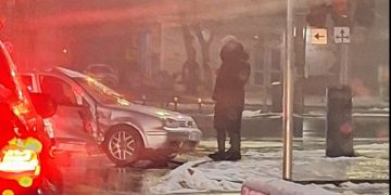 Ghinion în seara de Ajun. Accident la Vivo