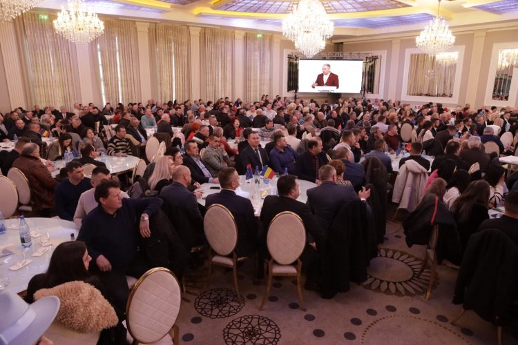 850 de delegați prezenți la Conferința Județeană de Alegeri a PSD Maramureș l-au reconfirmat ca lider al partidului pe deputatul Gabriel Zetea