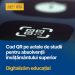 Diplomele de doctor vor avea cod QR