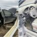 O femeie a fost rănită, după ce s-a aruncat din maşina în flăcări, pe care o conducea