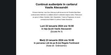 O nouă săptămână – noi întâlniri în cartiere băimărene