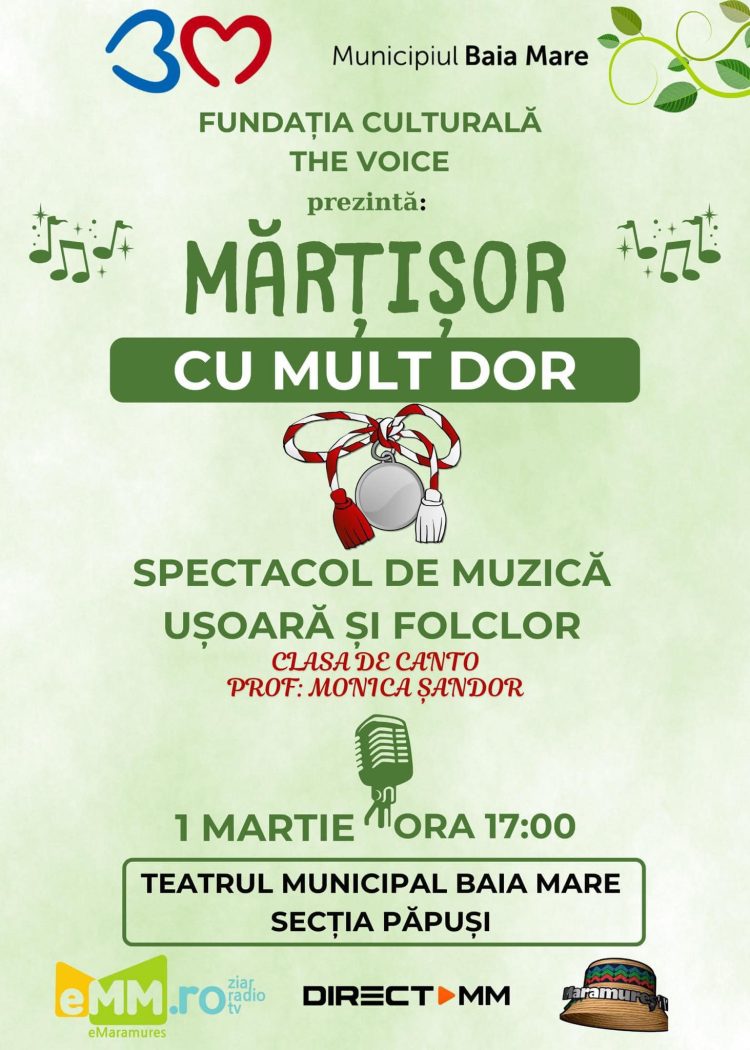 Ziua Mărțișorului celebrată de Fundația Culturală The Voice