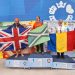 Delia Ana Kovacs și Liviu Bursuc au câștigat patru medalii la prima ediție a Campionatului European de Înot în Ape Înghețate (3,7 grade Celsius), desfășurat la Oradea