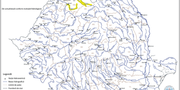 Cod galben hidrologic, pe râuri din judeţele Maramureş şi Satu Mare, până sâmbătă noapte