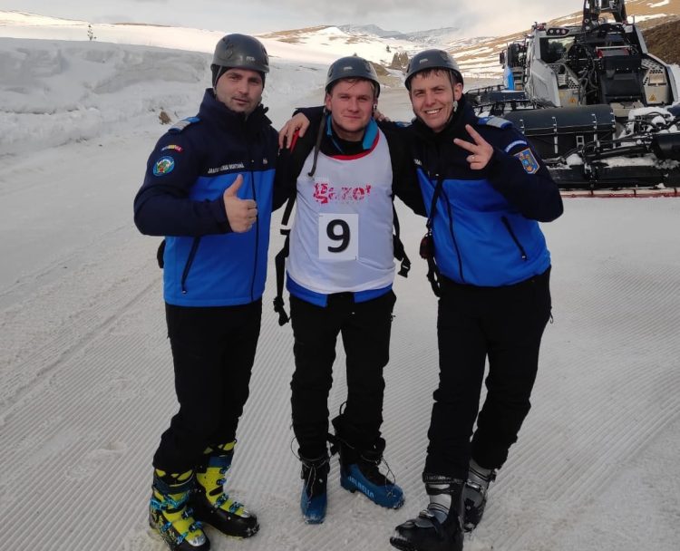 Jandarmii maramureşeni, pe podium la Cupa Jandarmeriei Montane la Înălţime