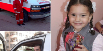 O fetiţă de şase ani din Gaza, dată dispărută după ce mașina familiei a fost atacată, a fost găsită moartă