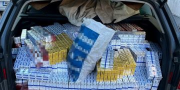 Un bărbat din Rona de Sus a fost prins în Baia Sprie cu portbagajul plin cu ţigări de contrabandă