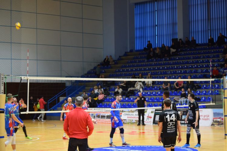 Volei. Divizia A1. Știința Explorări Baia Mare, victorie spectaculoasă cu Steaua