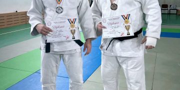 Doi jandarmi maramureșeni, pe podium la Campionatul Național de Judo al MAI