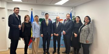 Vizită la Ambasada Israelului în România: „Consolidăm parteneriatul trainic dintre Maramureș și Israel”