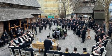 Vasile Fodoruț, tatăl preacucernicului părinte Vasile Fodoruț, a fost condus pe ultimul drum pământesc