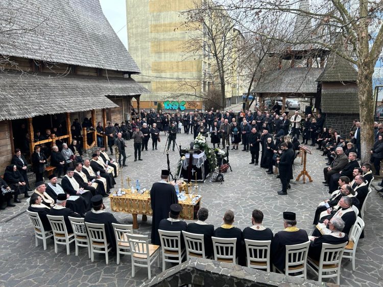 Vasile Fodoruț, tatăl preacucernicului părinte Vasile Fodoruț, a fost condus pe ultimul drum pământesc