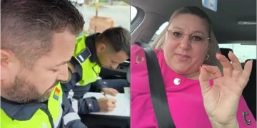 Clar, e mâna Serviciilor! După ce a fost părăsită de soț, Șoșo a rămas și fără permis! 110 km/h unde limita de viteză e de 40km/h!