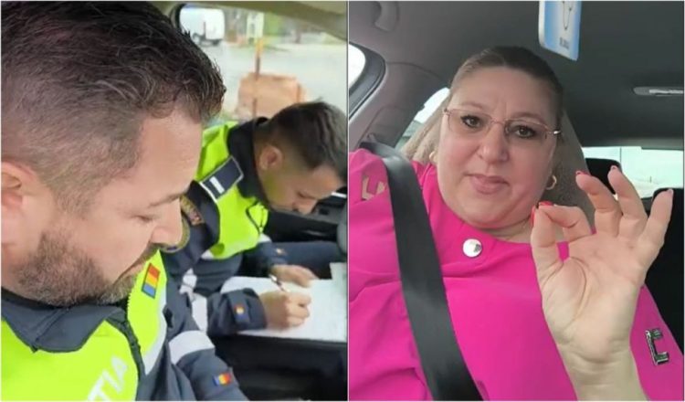 Clar, e mâna Serviciilor! După ce a fost părăsită de soț, Șoșo a rămas și fără permis! 110 km/h unde limita de viteză e de 40km/h!