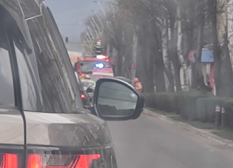 Accident rutier pe str. Vasile Lucaciu