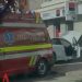 Accident în Baia Mare. Aglomerație lângă Palatul de Justiție. VIDEO