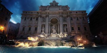 Turiștii aruncă peste 1 milion de euro în Fontana di Trevi din Italia în fiecare an