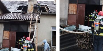 DE ULTIM MOMENT: Incendiu la școala din Berbești. Intervin 3 echipaje de stingere