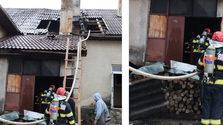 DE ULTIM MOMENT: Incendiu la școala din Berbești. Intervin 3 echipaje de stingere