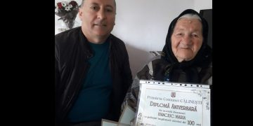 100 de ani de viață pentru Mătușa Maria din Cornești