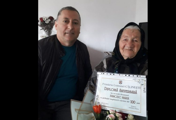 100 de ani de viață pentru Mătușa Maria din Cornești