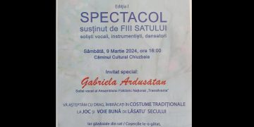 Comunitatea din Chiuzbaia sărbătorește ÎMPREUNĂ VENIREA PRIMĂVERII, ZIUA MAMEI ȘI LĂSATUL SECULUI