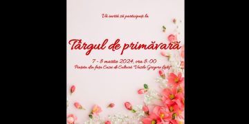 Târgul de Primăvară pentru meșteri și artizani locali