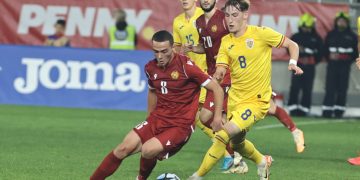 Armenia U21 – România U21 0-1. ”Tricolorii mici” au urcat pe primul loc în grupă