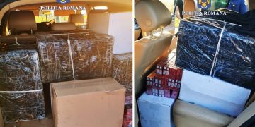 Sighetean cu maşina plină de ţigări de contrabandă depistat în trafic în Baia Mare