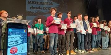 Lucaciști de aur ai ediţiei din acest an a Olimpiadei Naționale de Matematică pentru clasele liceale