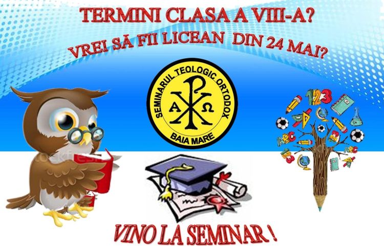Se fac înscrieri la Seminarul Teologic Ortodox din Baia Mare