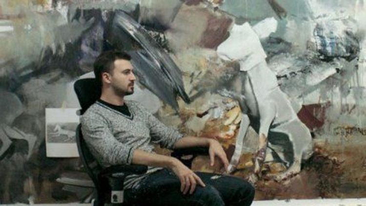 Adrian Ghenie se vinde bine și în România! 108.000 de euro pentru trei lucrări din tinerețe!