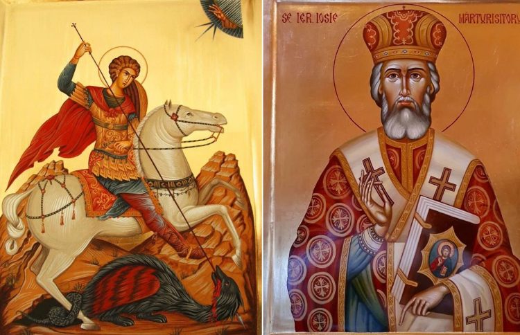 Scurte îndrumări tipiconale la praznicul Sfântului Mare Mucenic Gheorghe și al Sfântului Ierarh Iosif Mărturisitorul din Maramureş