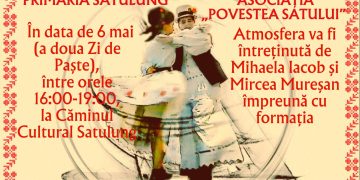 „Danț la șură” în Satulung, a doua zi de Paști