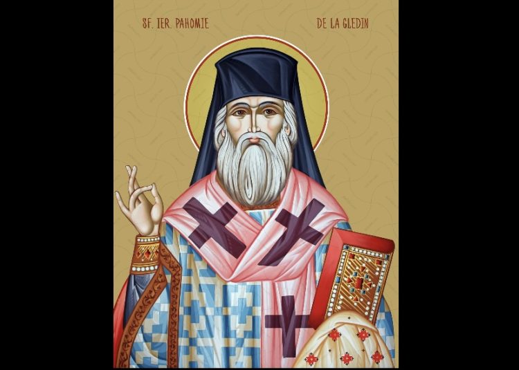 Sinaxar 14 aprilie: Pomenirea sfântului ierarh Pahomie de la Gledin, episcopul Romanului