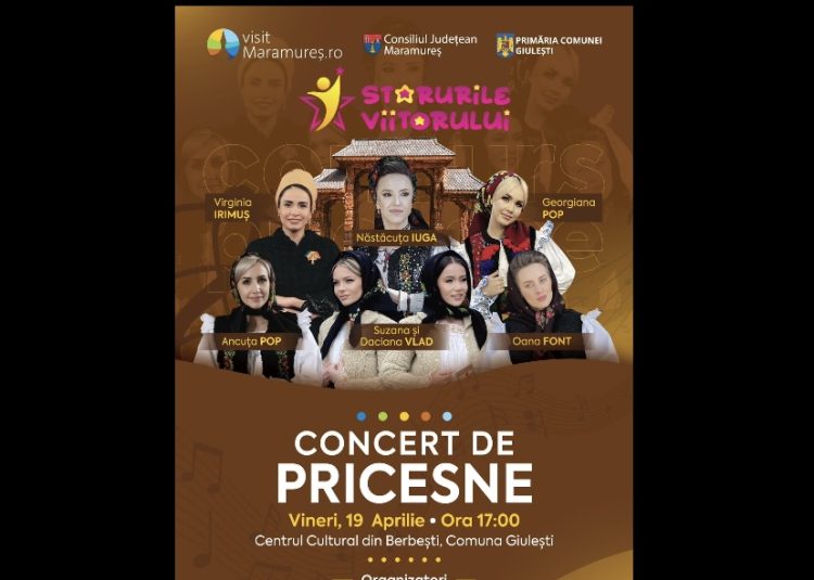 Concert de pricesne în comuna Giulești
