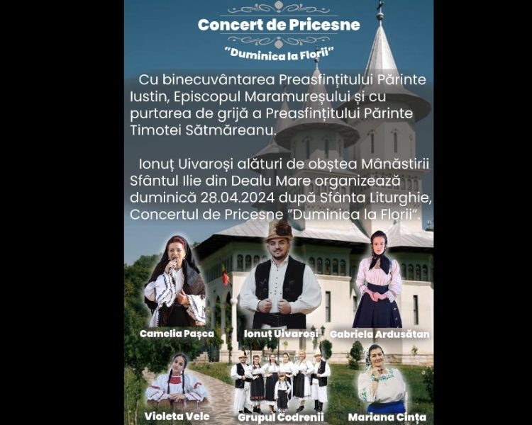 Concertul de pricesne „Duminica la Florii”