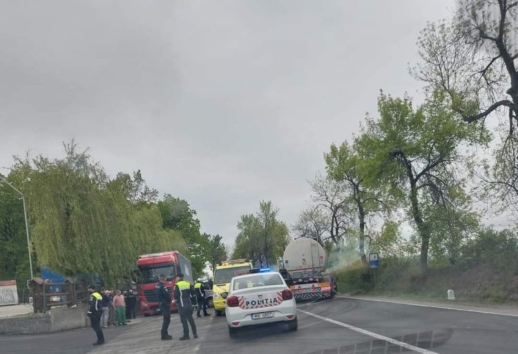DE ULTIM MOMENT: Accident pe DN 1C, la intrare în Șomcuta Mare