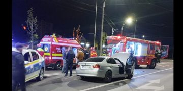 Accident la orele dimineții în Baia Mare