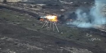O bază militară din Transnistria a fost lovită de o dronă